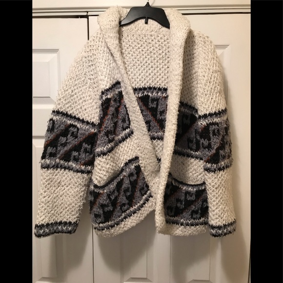 mexican sweater jacket